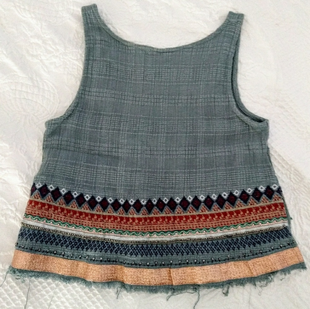 Embroidered Tank